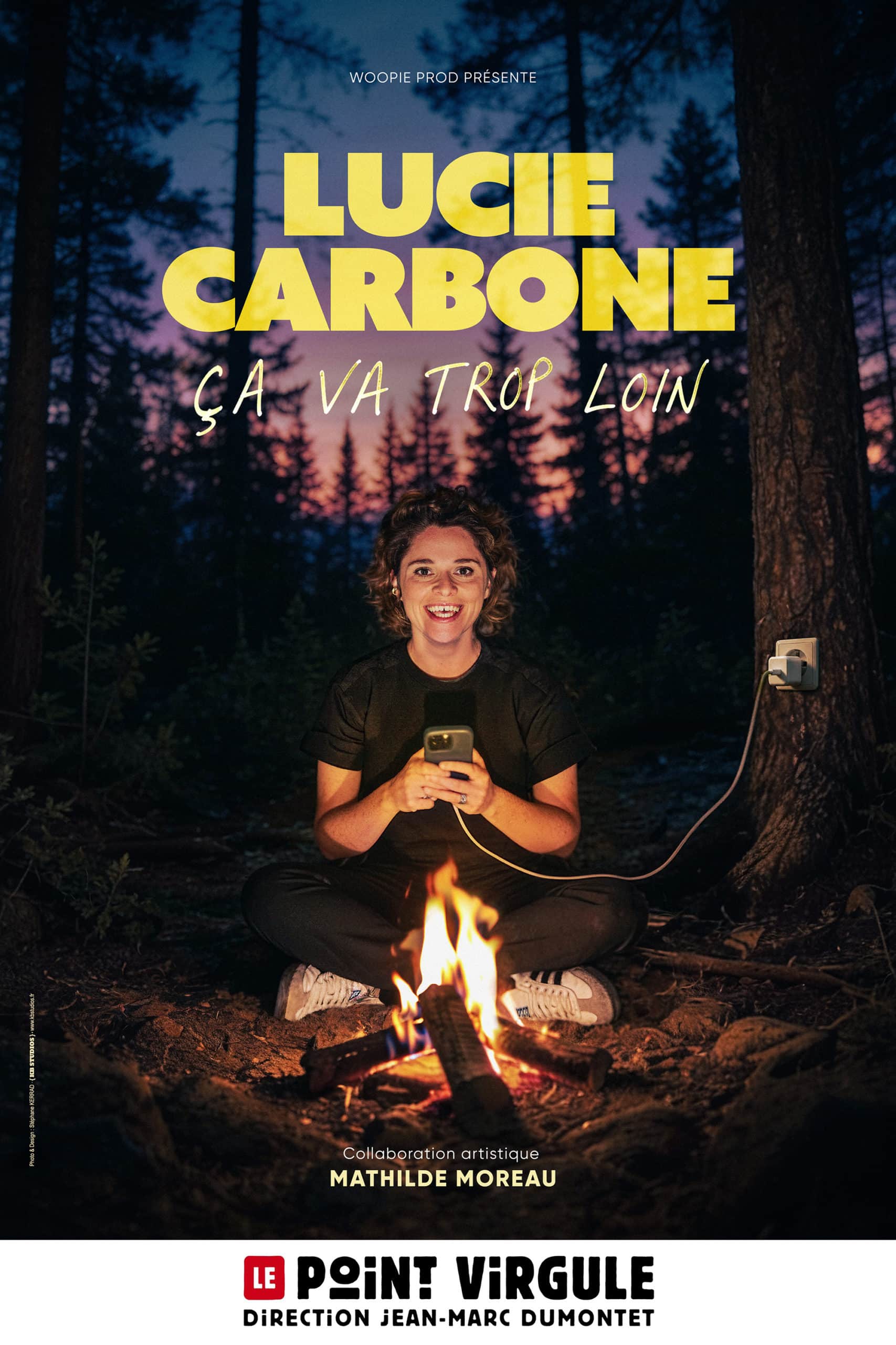 Affiche de Lucie carbone dans ca va trop loin