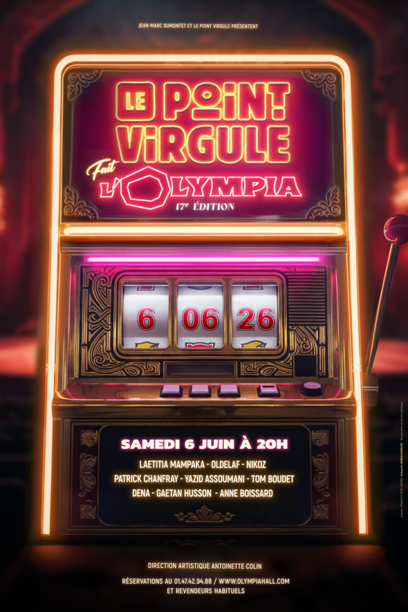 Le Point Virgule fait L&rsquo;Olympia – 17ème édition