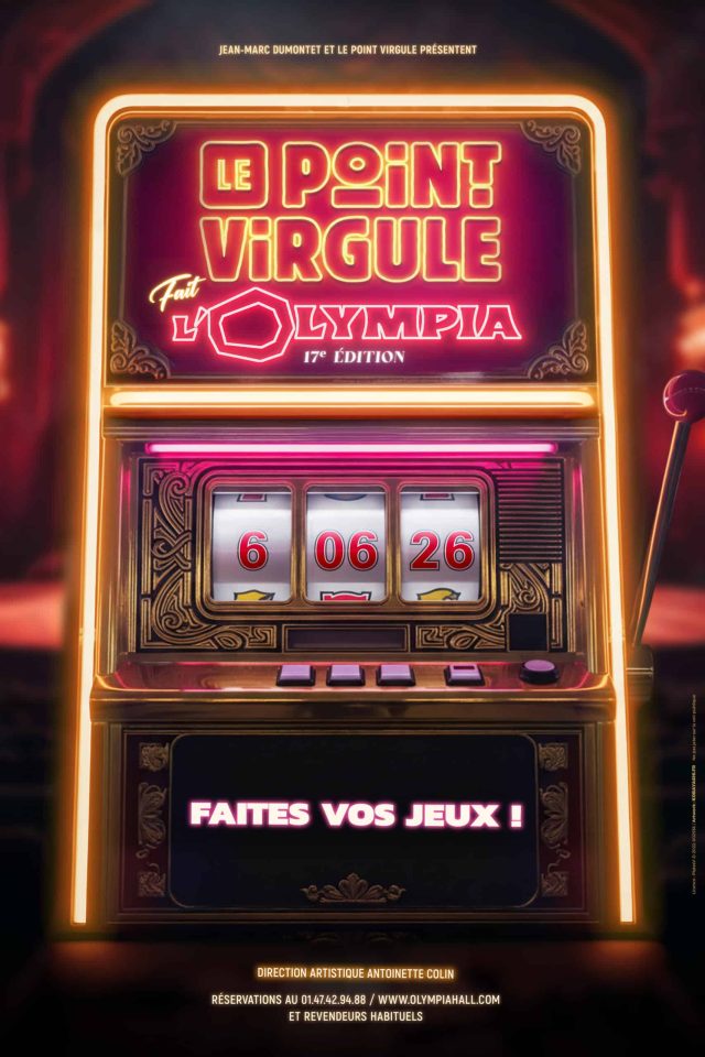 LE POINT VIRGULE FAIT L’OLYMPIA – 17ème édition