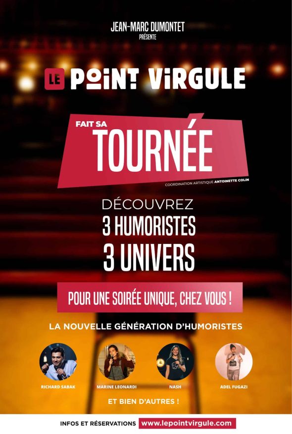 LE POINT VIRGULE FAIT SA TOURNÉE